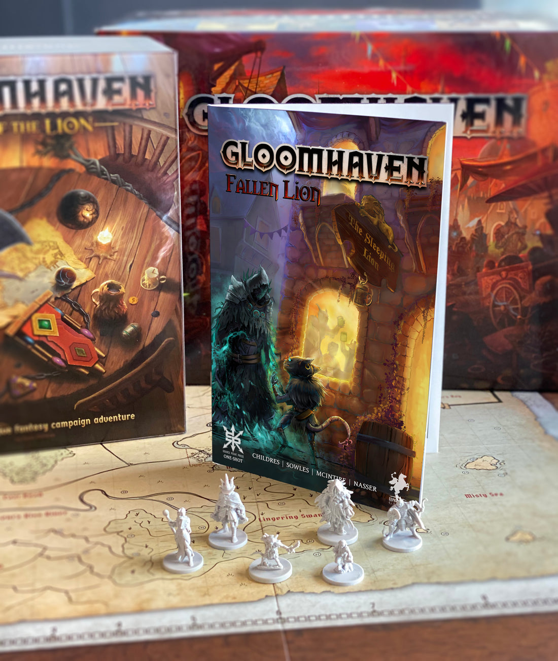 Gloomhaven: Fallen Lion, the official Gloomhaven comic