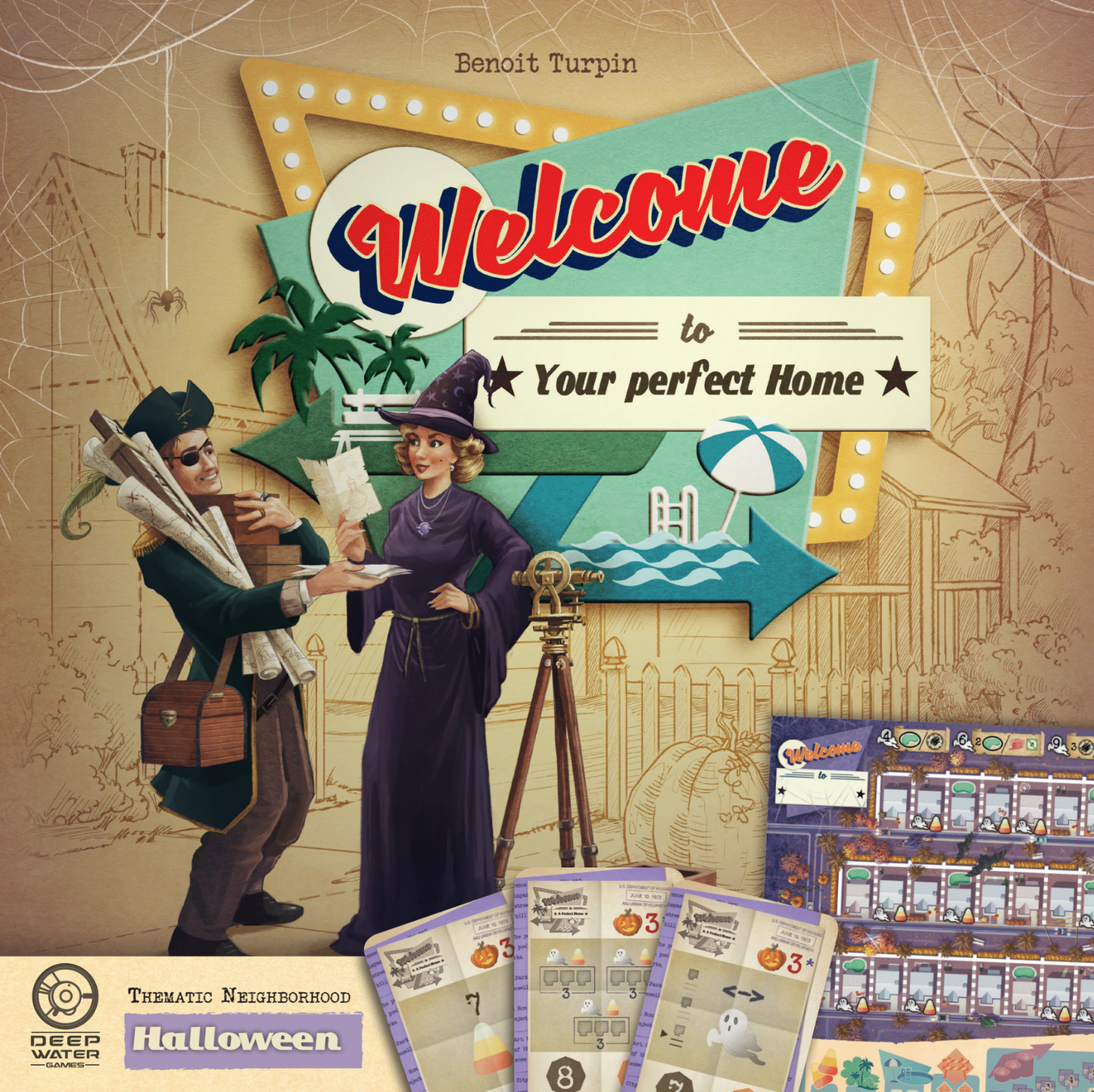 Welcome To... Halloween Thematic Neighborhood Expansion